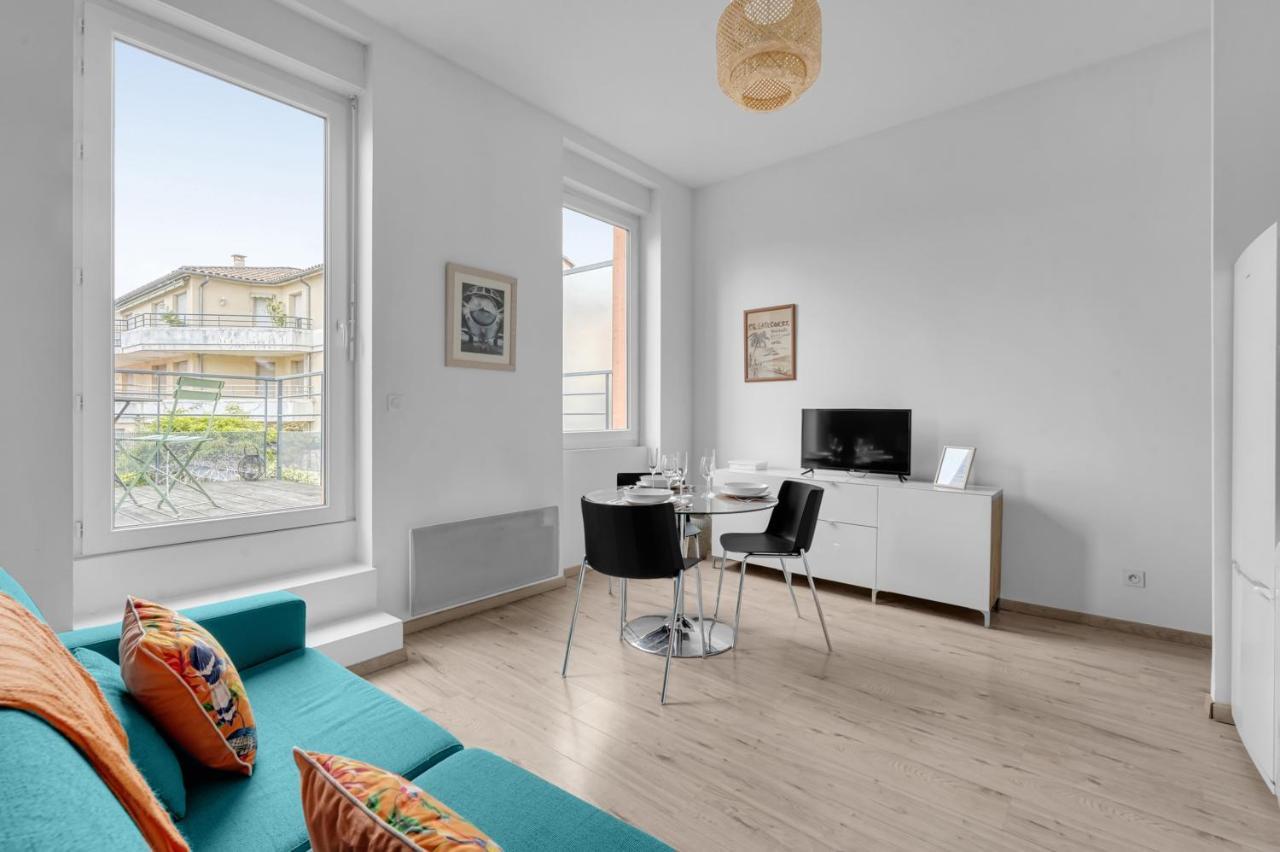 Apartmán Terrasse Riquet - En Plein Coeur De Toulouse Exteriér fotografie