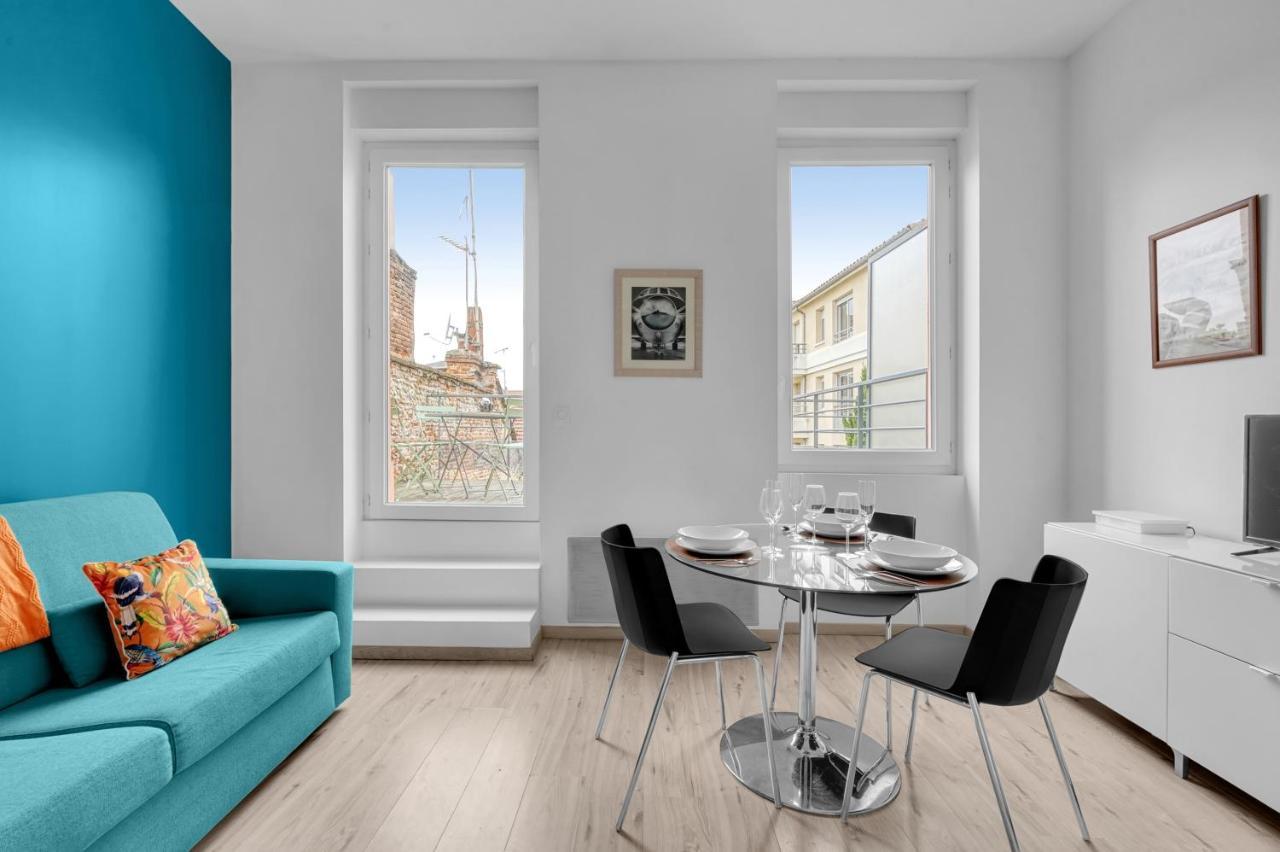 Apartmán Terrasse Riquet - En Plein Coeur De Toulouse Exteriér fotografie
